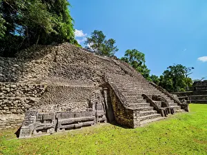 Significant Prints: Mayan Ruins at Plaza A, Caracol Archaeological Site, Cayo District, Belize