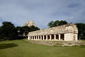 Images Dated 29th October 2009: Mayan ruins of Uxmal, UNESCO World Heritage Site, Yucatan, Mexico, North America