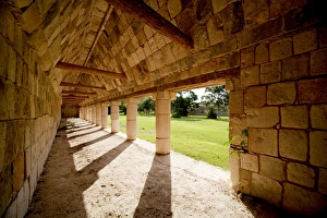 Images Dated 29th October 2009: Mayan ruins of Uxmal, UNESCO World Heritage Site, Yucatan, Mexico, North America