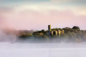 Ethereal Prints: McDermotts Castle sits on Lough Key or Castle Island in County Roscommon