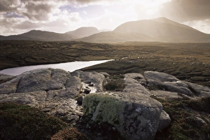Sun Beam Prints: Mealisval Hill