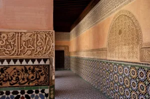 Images Dated 1st May 2007: The Medersa Ben Youssef, the largest in Morocco, built by the Almoravide dynasty