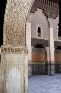 Images Dated 1st May 2007: The Medersa Ben Youssef, the largest in Morocco, built by the Almoravide dynasty