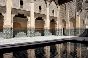 Images Dated 1st May 2007: The Medersa Ben Youssef, the largest in Morocco, built by the Almoravide dynasty
