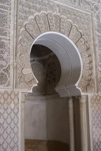 Koranic Schools Prints: Medersa Ben Youssef, Marrakech, Morocco, North Africa, Africa