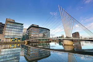 Modern Design Prints: Media City Footbridge, Media City UK