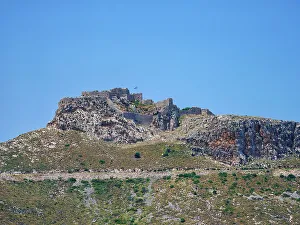 Agia Marina Prints: Medieval Castle of Pandeli, Leros Island, Dodecanese, Greek Islands, Greece, Europe