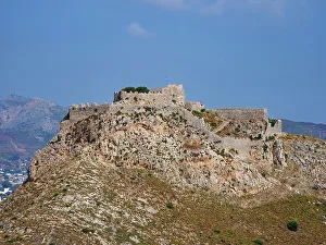 Agia Marina Prints: Medieval Castle of Pandeli, Leros Island, Dodecanese, Greek Islands, Greece, Europe