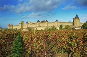 Antiquities Gallery: Medieval city of Carcassonne, UNESCO World Heritage Site, Aude, Languedoc-Roussillon