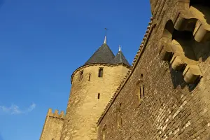 Medieval city of Carcassonne, UNESCO World Heritage Site, Aude, Languedoc-Roussillon