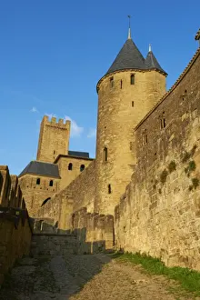 Medieval city of Carcassonne, UNESCO World Heritage Site, Aude, Languedoc-Roussillon