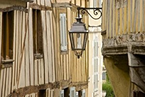 Lamp Prints: Medieval house facade, half timbered