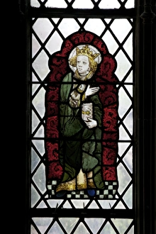 Romanesque Prints: Medieval stained glass in the Chapel of Edward the Confessor