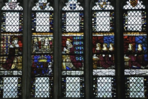 Multi Coloured Prints: Medieval stained glass in the Royal Window