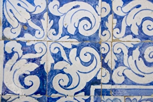 Azulejos Prints: Medieval tilework Evora University