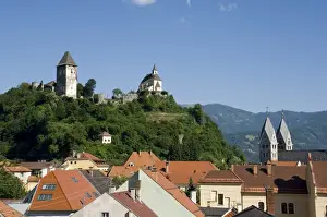 Carinthia Prints: Medieval town of Friesach, Carinthia, Austria, Europe