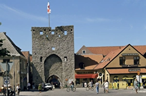 City Gate Prints: Medieval town gateway