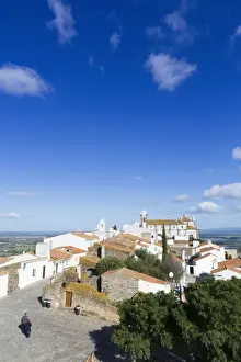 Monsaraz Prints: The medieval town of Monsaraz, Alentejo, Portugal, Europe