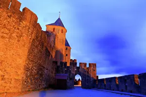 Locals Prints: Medieval Walled City, Carcassonne, France