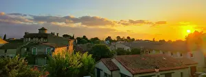 Walled Prints: Medieval Walled City, Carcassonne, France