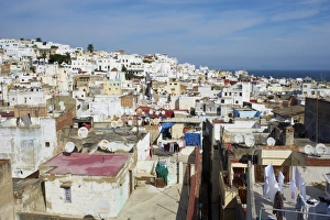 Tangier Prints: The Medina (Old City), Tangier, Morocco, North Africa, Africa
