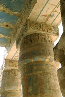 Medinet Habu Prints: Medinet Habu Temple, Thebes, UNESCO World Heritage Site, Egypt, North Africa, Africa