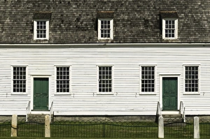 Hancock Prints: The meeting house dating from about 1793