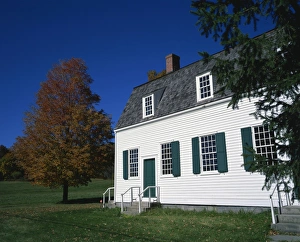 Hancock Prints: Meetinghouse dating from 1793