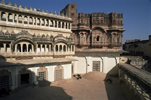 Rajput Prints: Meherangarh Fort built in 1459