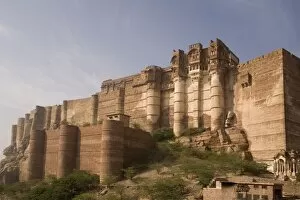 Meherangarh Fort, Jodhpur, Rajasthan, India, Asia