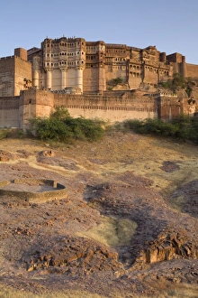 Images Dated 20th November 2007: Meherangarh Fort, Jodhpur, Western Rajasthan, India, Asia