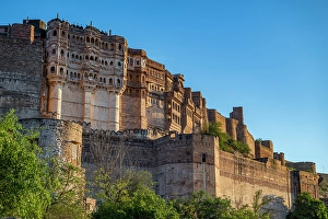 Royal Prints: Mehrangarh Fort, Jodhpur, Rajasthan, India