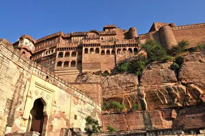 Defence Prints: The Mehrangarh Fort of Jodhpur, Rajasthan, India, Asia
