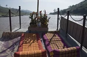 Mekong River, Golden Triangle area, Laos, Indochina, Southeast Asia, Asia