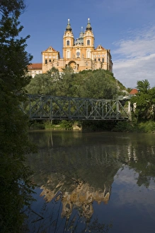 Austria Prints: Melk Abbey, Wachau, Austria