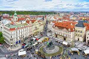 Public Square Prints: Memorial to the 15th century theologian and philosopher Jan Hus