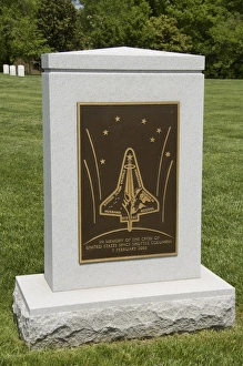 Arlington Prints: Memorial to the crew of the Space Shuttle Columbia