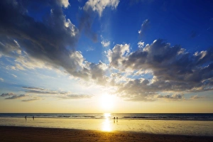 Memories Beach, sunset, Khao Lak, Phang Nga Province, Thailand, Southeast Asia, Asia