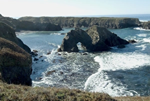 Coastal Features Prints: Mendocino Headlands