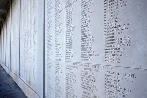 War Memorials Prints: The Menin Gate Memorial to the Missing, Ypres, West Flanders, Belgium, Europe