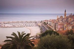 Menton, Alpes Maritimes, Provence, Cote d Azur, French Riviera, France