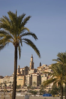 Menton, Alpes Maritimes, Provence, Cote d Azur, French Riviera, France