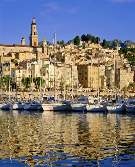 Belfry Prints: Menton, Cote d Azur, Provence, France