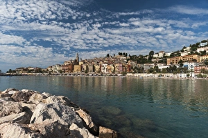 Menton Prints: Menton, Provence-Alpes-Cote d Azur, French Riviera, France, Mediterranean, Europe
