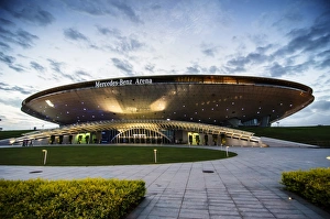Shanghai Prints: Mercedes Benz Arena in Shanghai Pudong, Shanghai, China, Asia