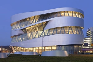 Mercedes Benz Museum, Stuttgart, Baden Wurttemberg, Germany, Europe