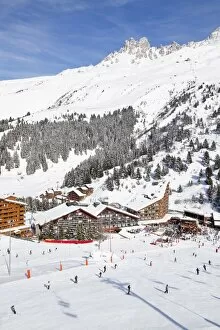Images Dated 15th February 2009: Meribel-Mottaret, 1750m, ski area, Meribel, Three Valleys (Les Trois Vallees)