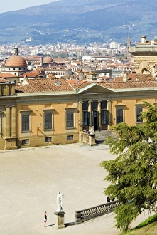 Boboli Gardens Prints: Meridiana Palace, Boboli Gardens, Florence, Tuscany, Italy, Europe