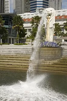 Images Dated 11th September 2007: The Merlion statue