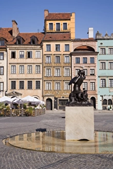 Warsaw Prints: The Mermaid Fountain
